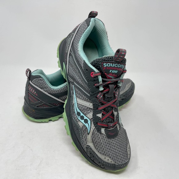 Saucony Excursion TR8 Women's Sz 8 Gray Running Shoes 824:J.8.2 - Picture 9 of 12